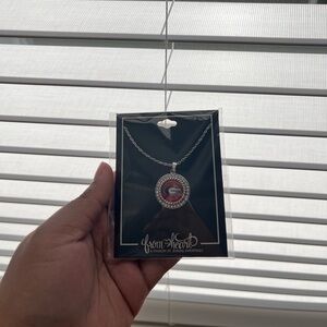 Georgia Bulldogs pendant necklace